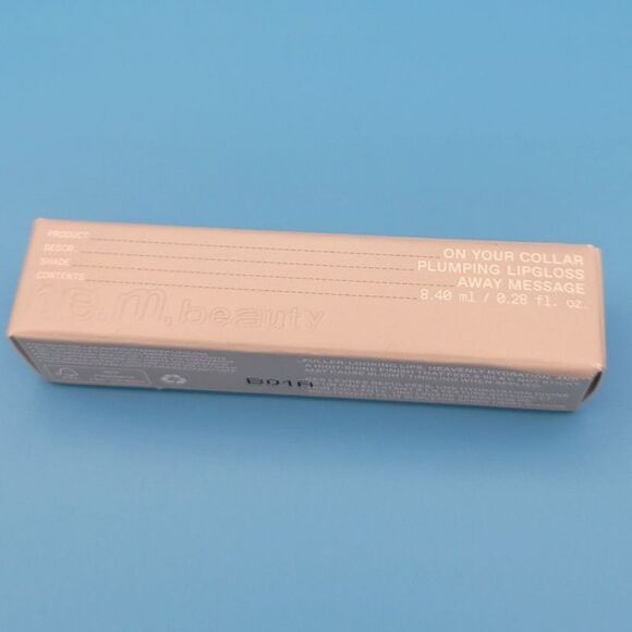 R.E.M. REM Beauty on Your Collar Plumping Lipgloss Away Message - New in Box - Picture 2 of 8